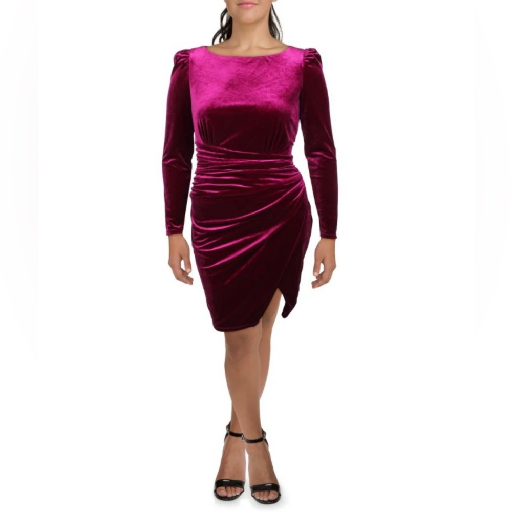 NWT Ralph Lauren women’s beautiful purple dress size 10.